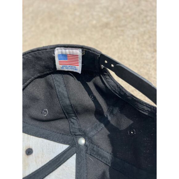 Vtg Bud Brigade Est. 1993 Hat Unisex One Size Black Snapback Embroider Patch USA - Picture 6 of 6